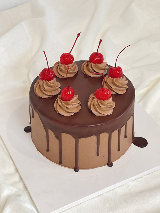 Dark Chocolate cake 🍫 - Healthy cake, Low Sugar, Gluten-free option (Sydney)