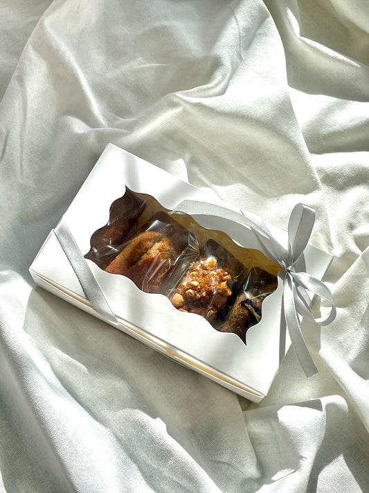Financier(4set) 🎁  – Healthy dessert, Low Sugar, Gluten-Free, Mini Cake, Sydney delivery