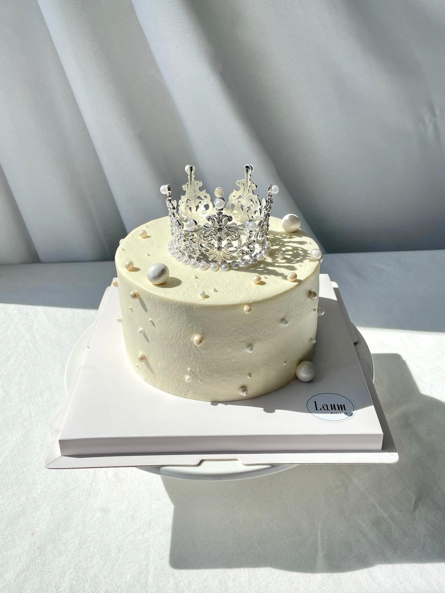 ✨ Pearl Tiara Cake ✨ (Low GI, Multi grain based, healthier choice)