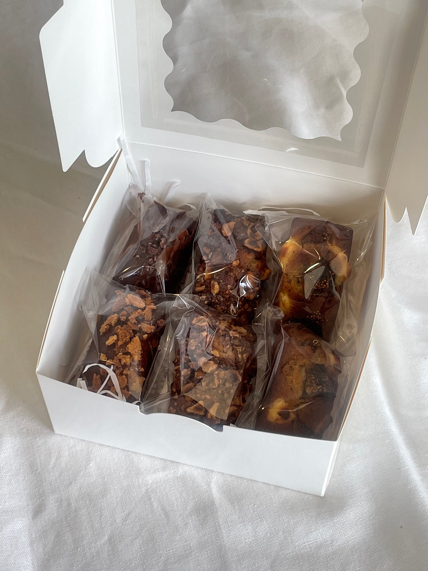 Financier(6set) 🎁 – Healthy dessert, Low Sugar, Gluten-Free, Mini Cake