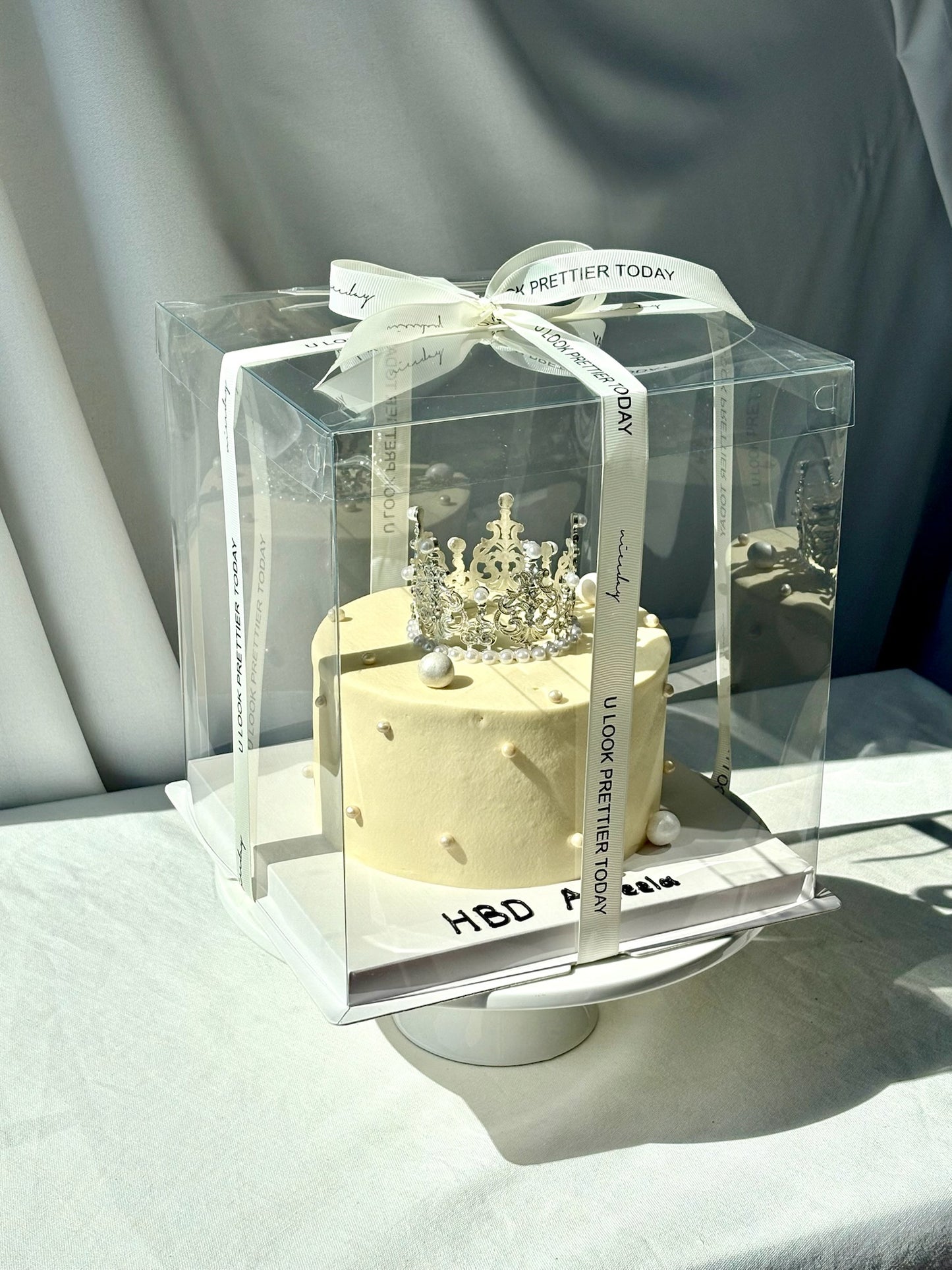 ✨ Pearl Tiara Cake ✨ (Low GI, Multi grain based, healthier choice)
