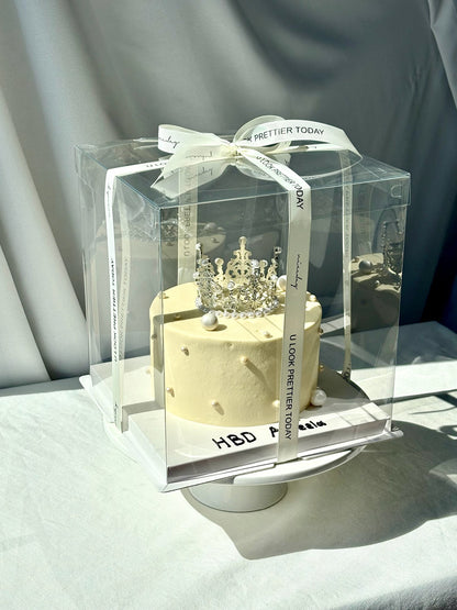 ✨ Pearl Tiara Cake ✨ (Low GI, Multi grain based, healthier choice)