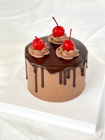 Dark Chocolate cake 🍫 - Healthy cake, Low Sugar, Gluten-free option (Sydney)